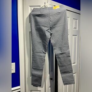 Michael Kors Basic checker stretch pants Large